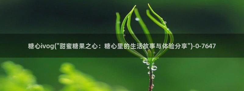 心糖vlog在线免费播放